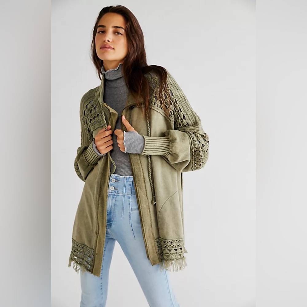Free People Dune Bug Cardi Jacket